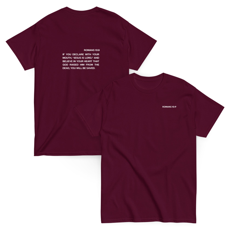 Romans 10:9 T-shirt