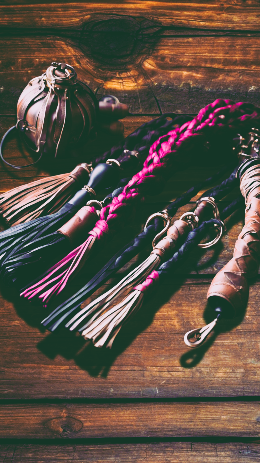 Handcrafted Leather Floggers