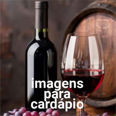 Imagens para cardápio – vinhos