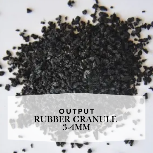 RUBBER GRANULE PRODUCTION LINE