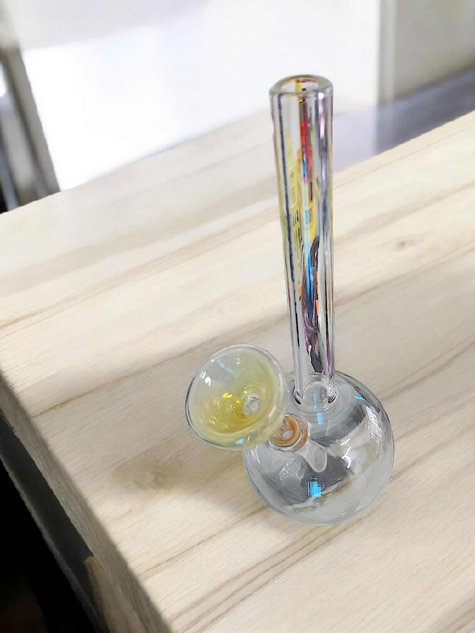 Pipa de agua de vidrio