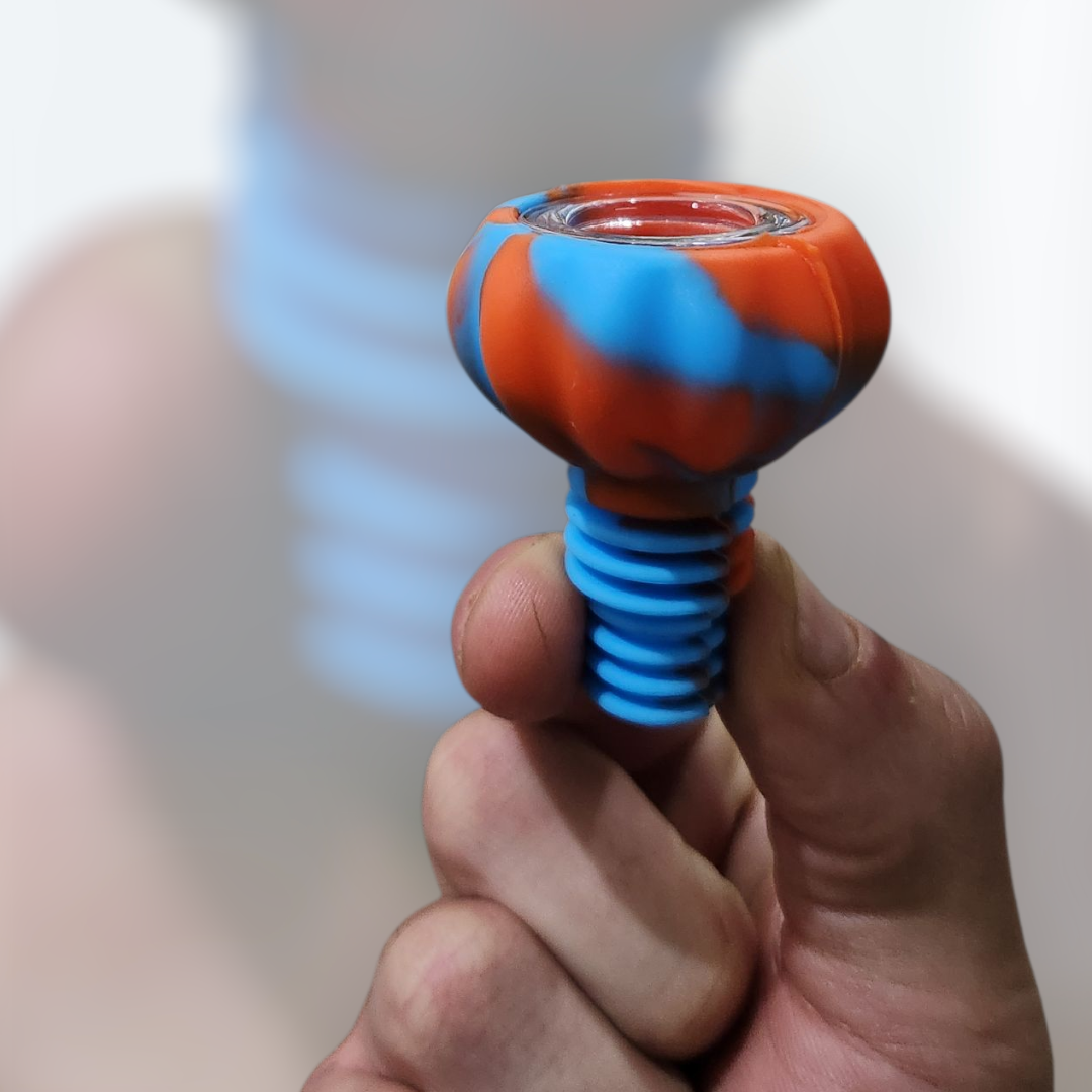 Bowl de Silicon y vidrio