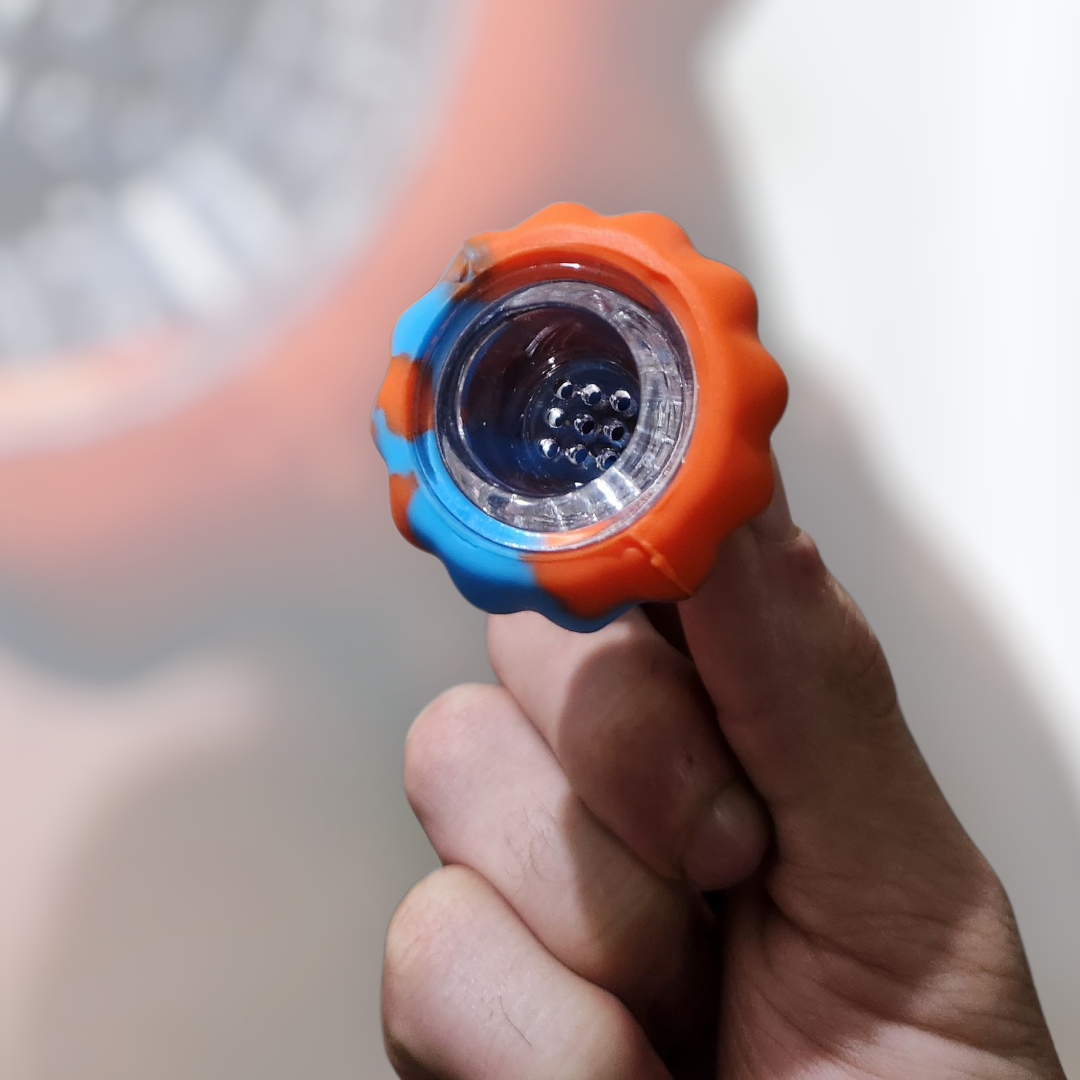 Bowl de Silicon y vidrio