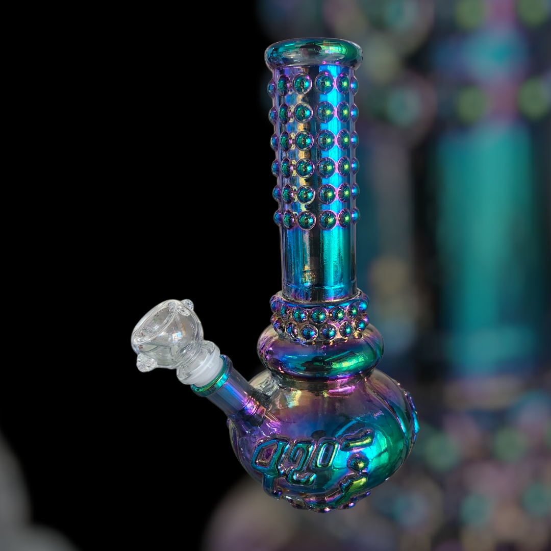 Bong de vidrio tornasol