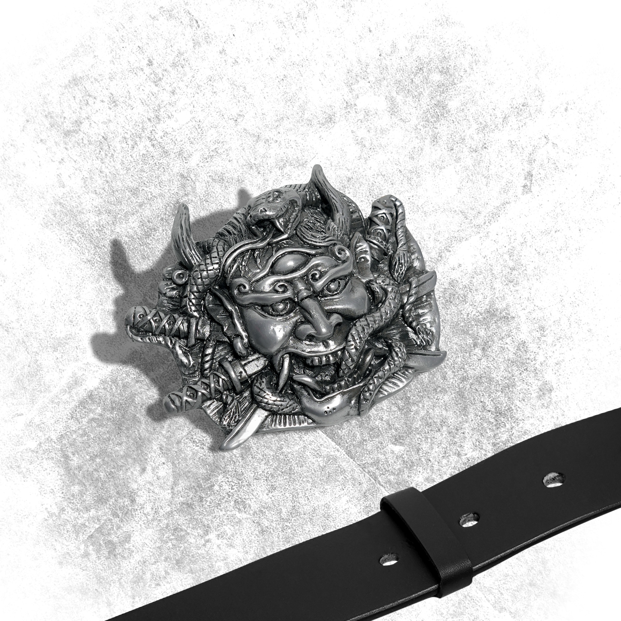 Hannya Belt & Buckle