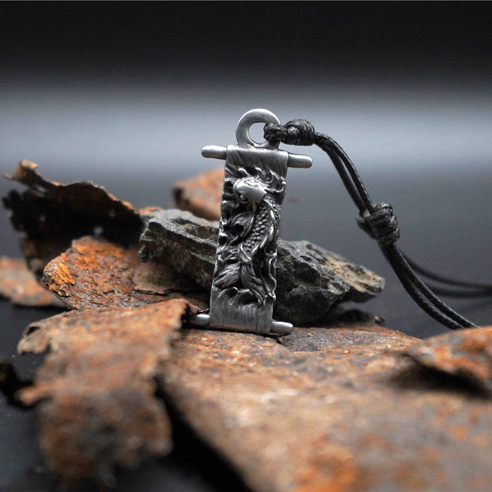 Scroll of Luckness Pendant