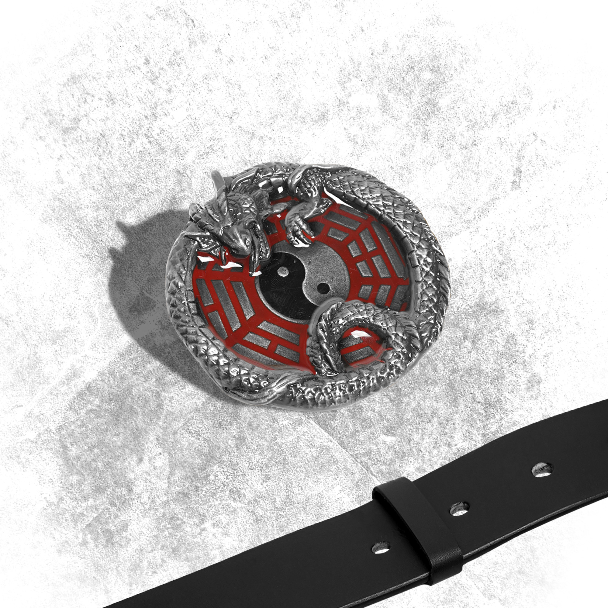 Dragon Yin-Yang Belt & Buckle