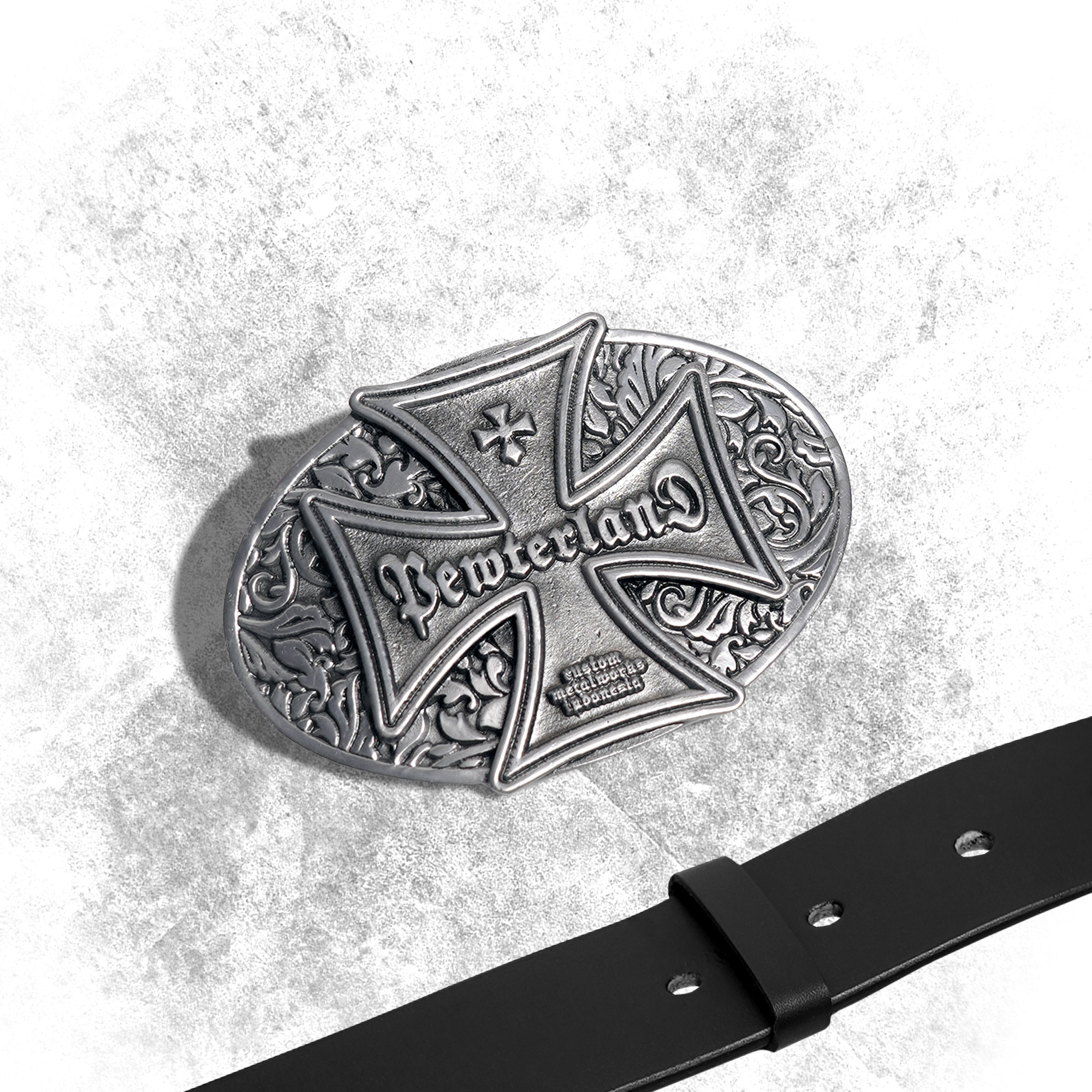 Pewterland Choppers Belt & Buckle