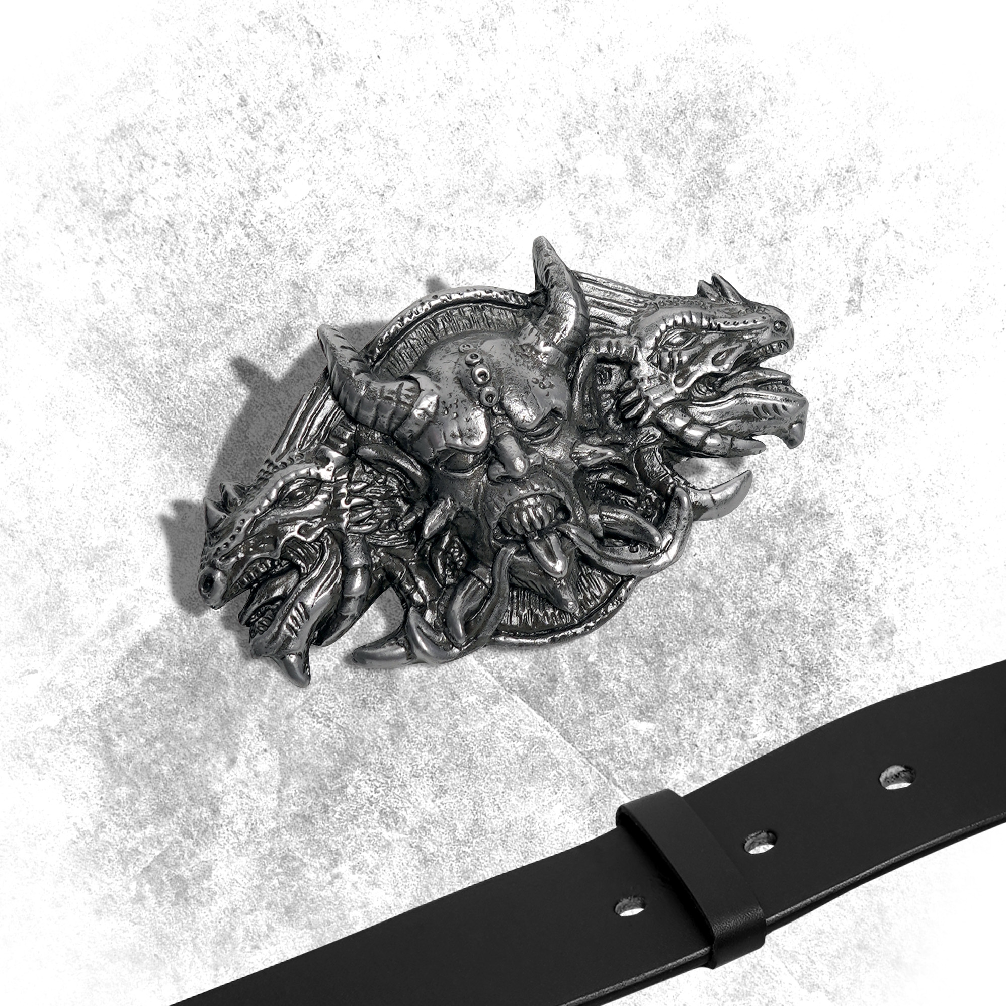 Demon Hell Belt & Buckle