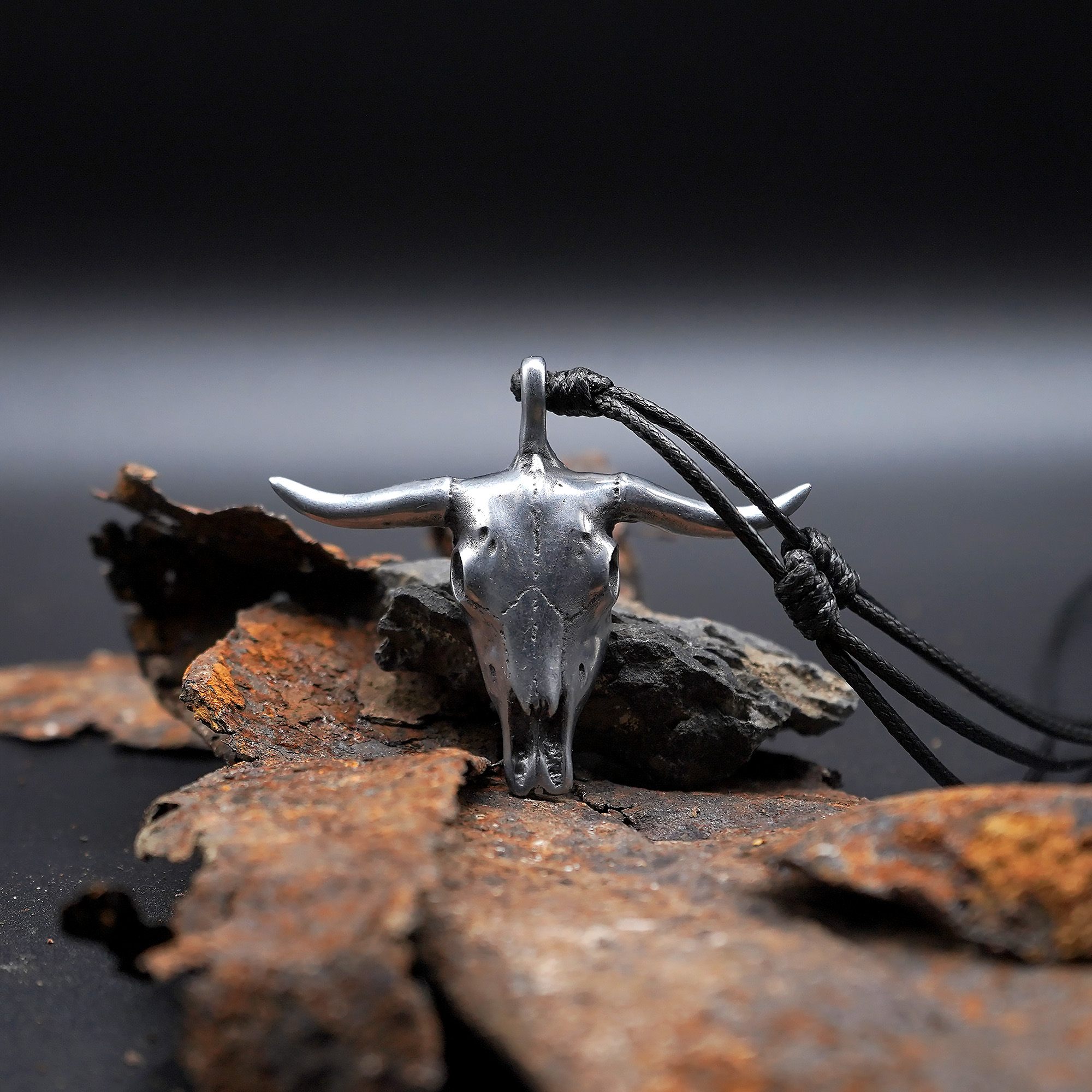 Bull Cranium Pendant