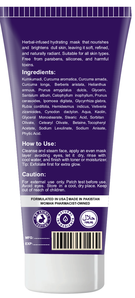 Tulela Illuminating Glow Face Mask