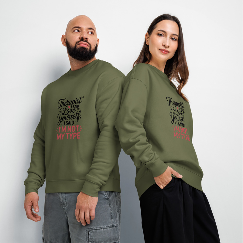 Therapist said love yourself I said I'm not my type