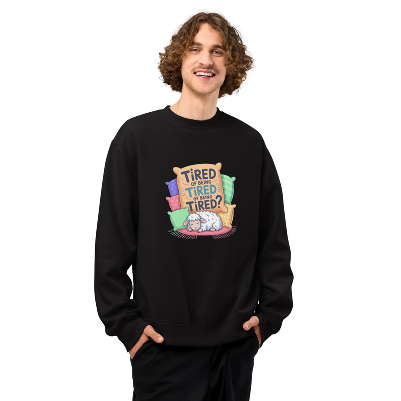 Oversized heavyweight sweatshirt