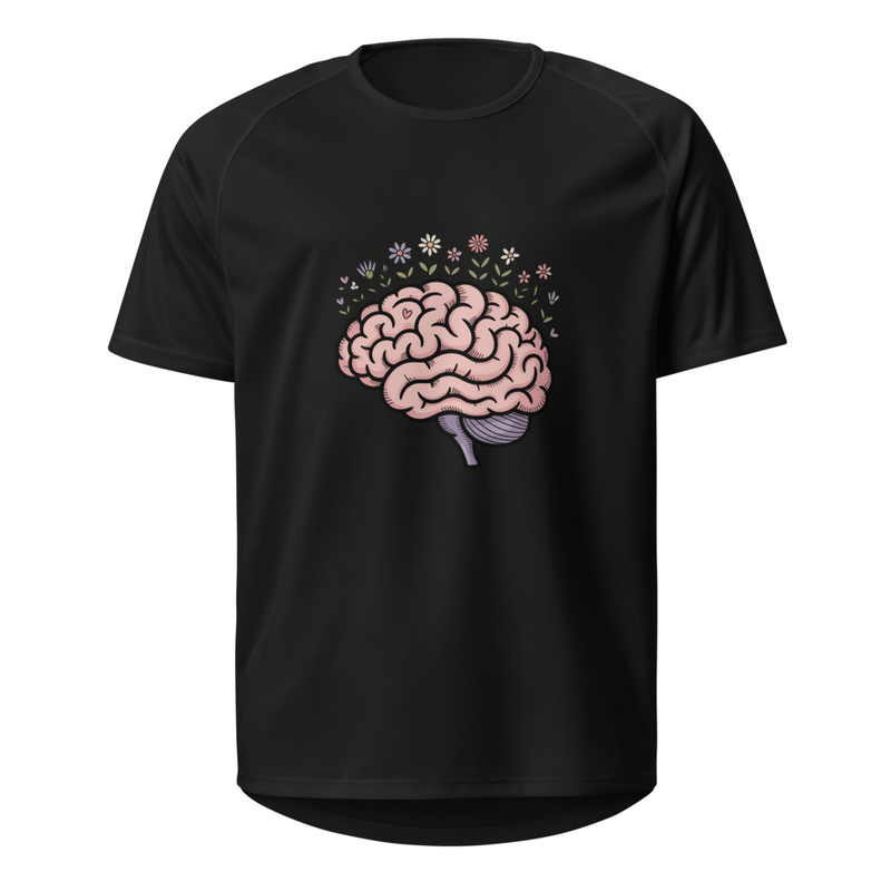Brain Blossom Graphic T-Shirt