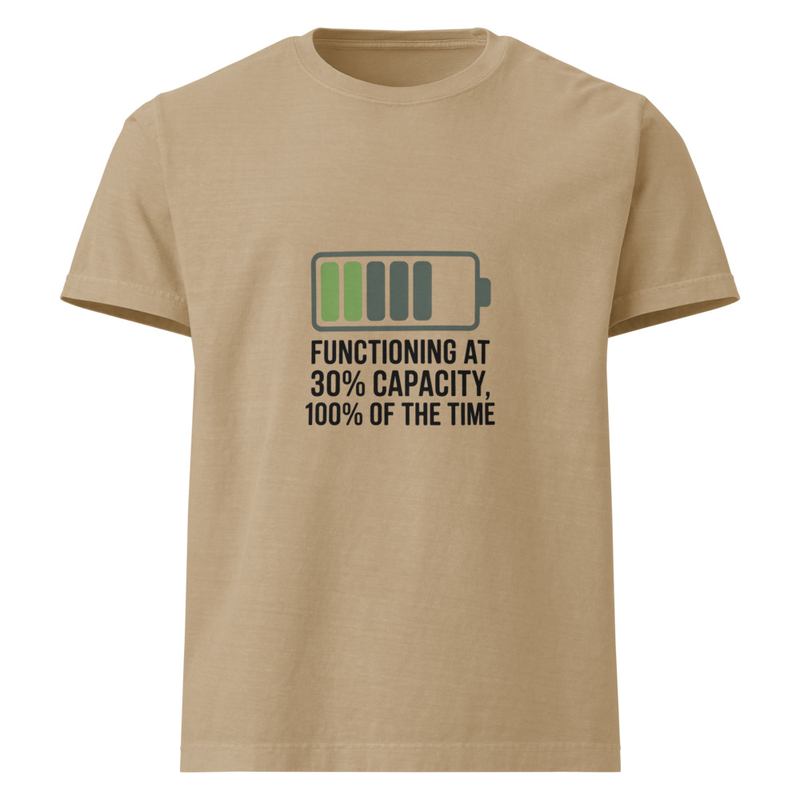 Battery Capacity Graphic T-shirt