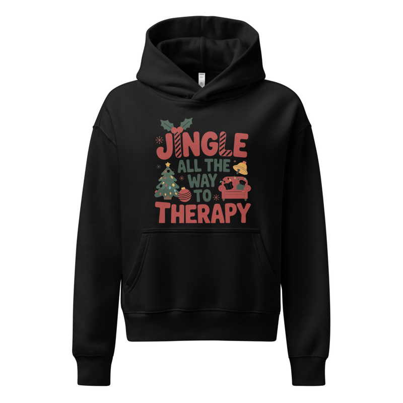 Jingle All The Way To Therapy Hoodie