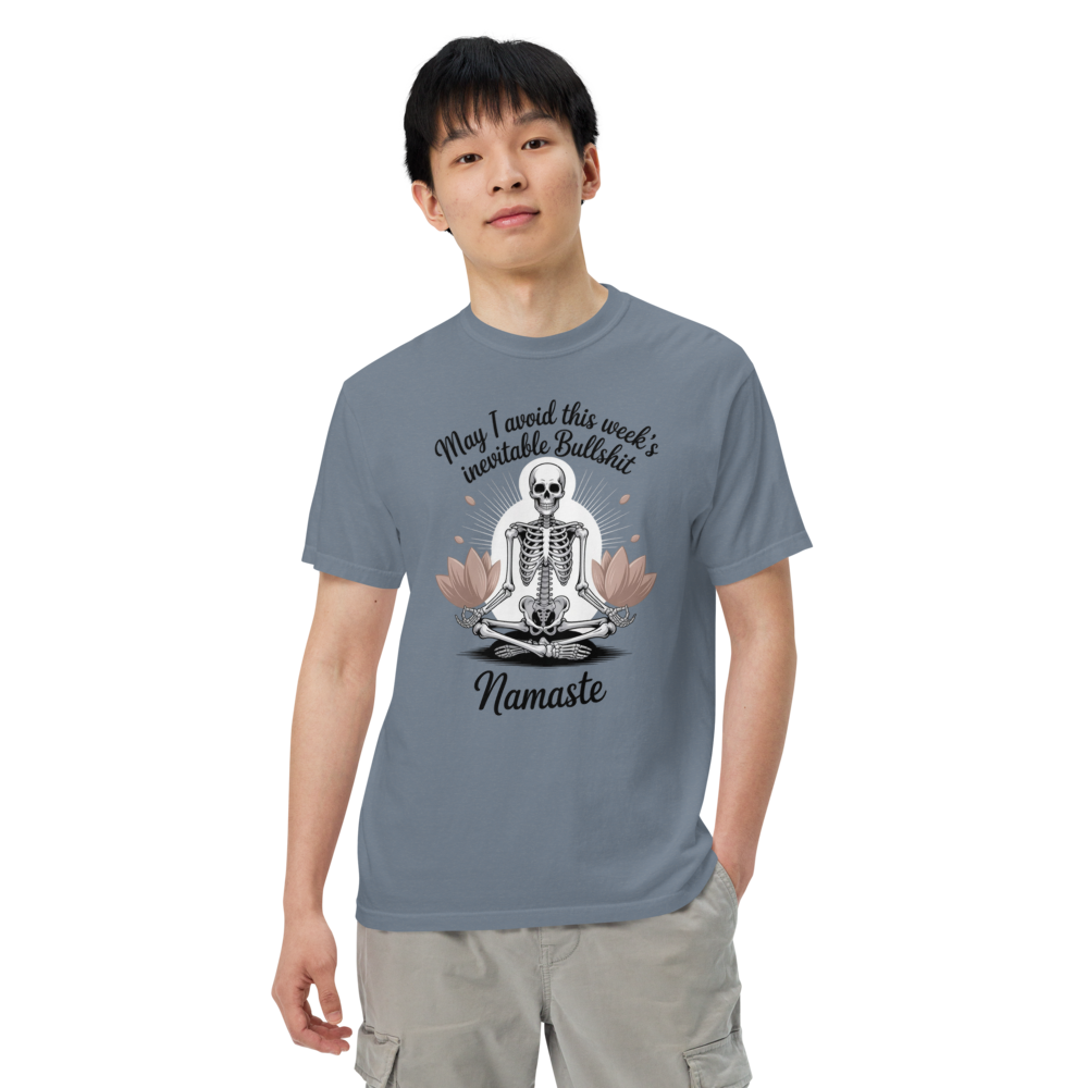 Skeleton Yoga Graphic T-Shirt