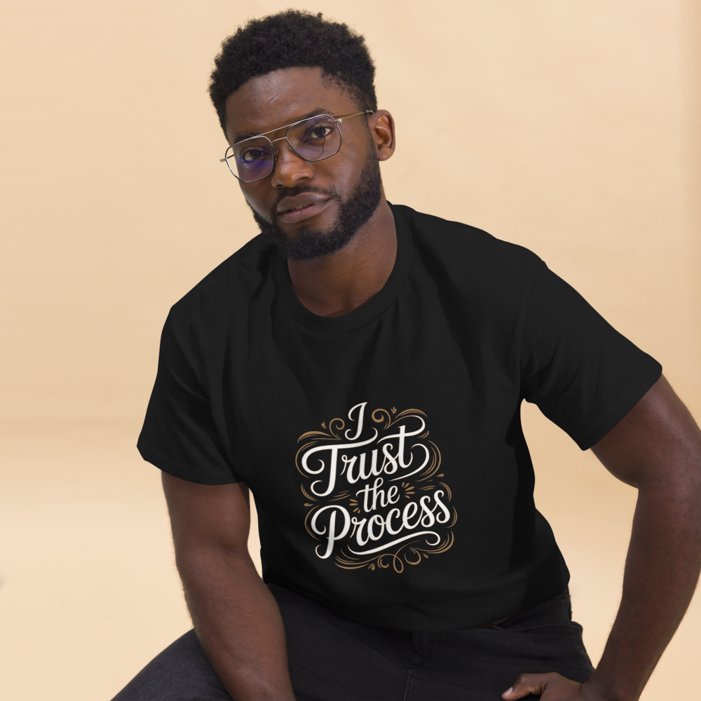 Trust the Process Black T-Shirt