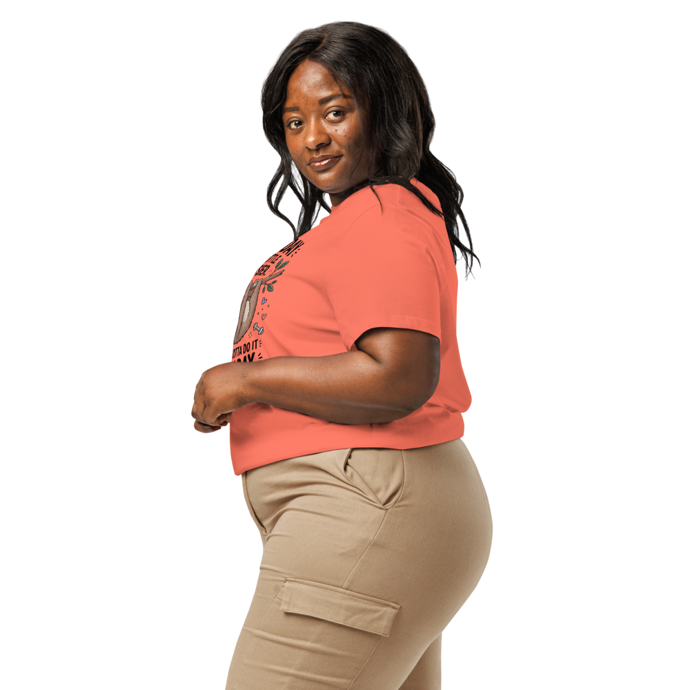 Motivational Sloth Graphic T-Shirt