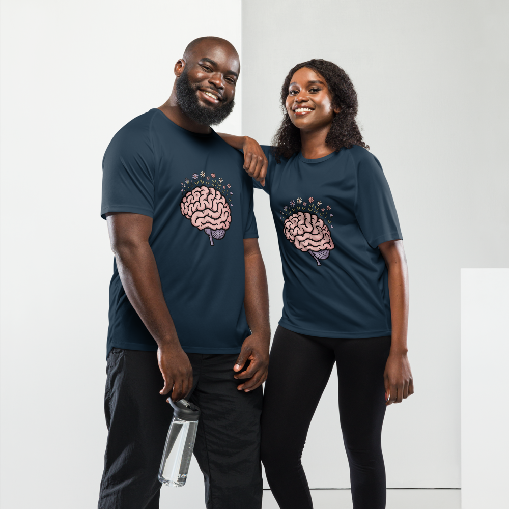 Brain Blossom Graphic T-Shirt
