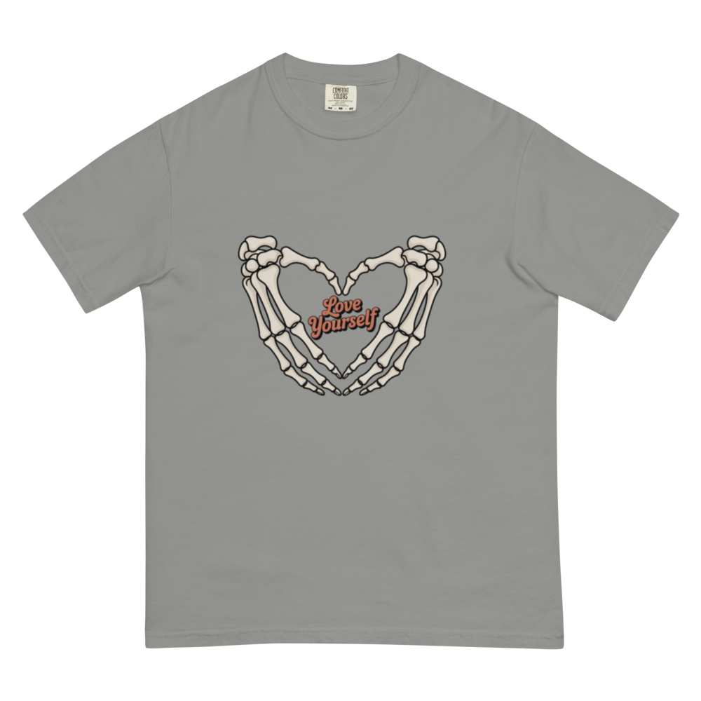 Skeleton Heart Graphic T-Shirt