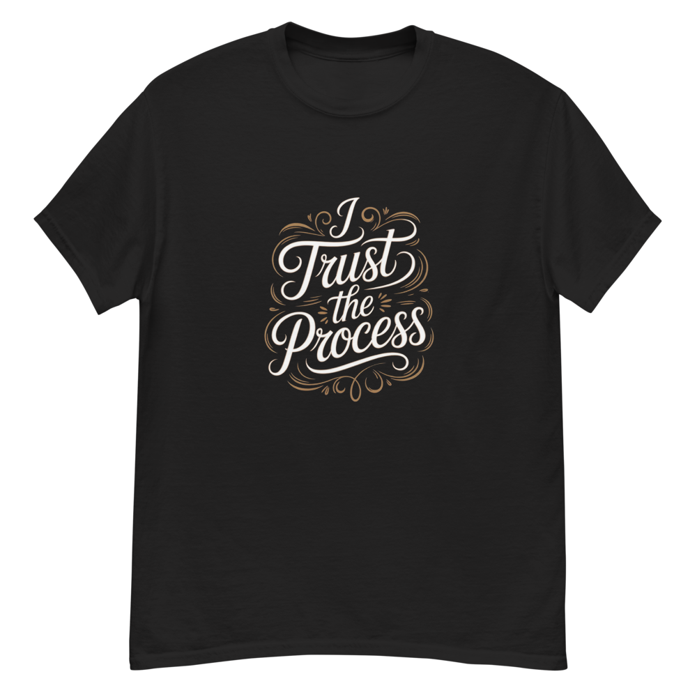Trust the Process Black T-Shirt
