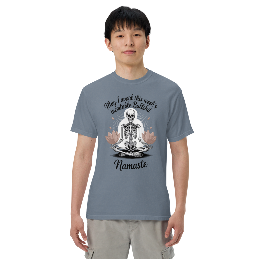 Skeleton Yoga Graphic T-Shirt