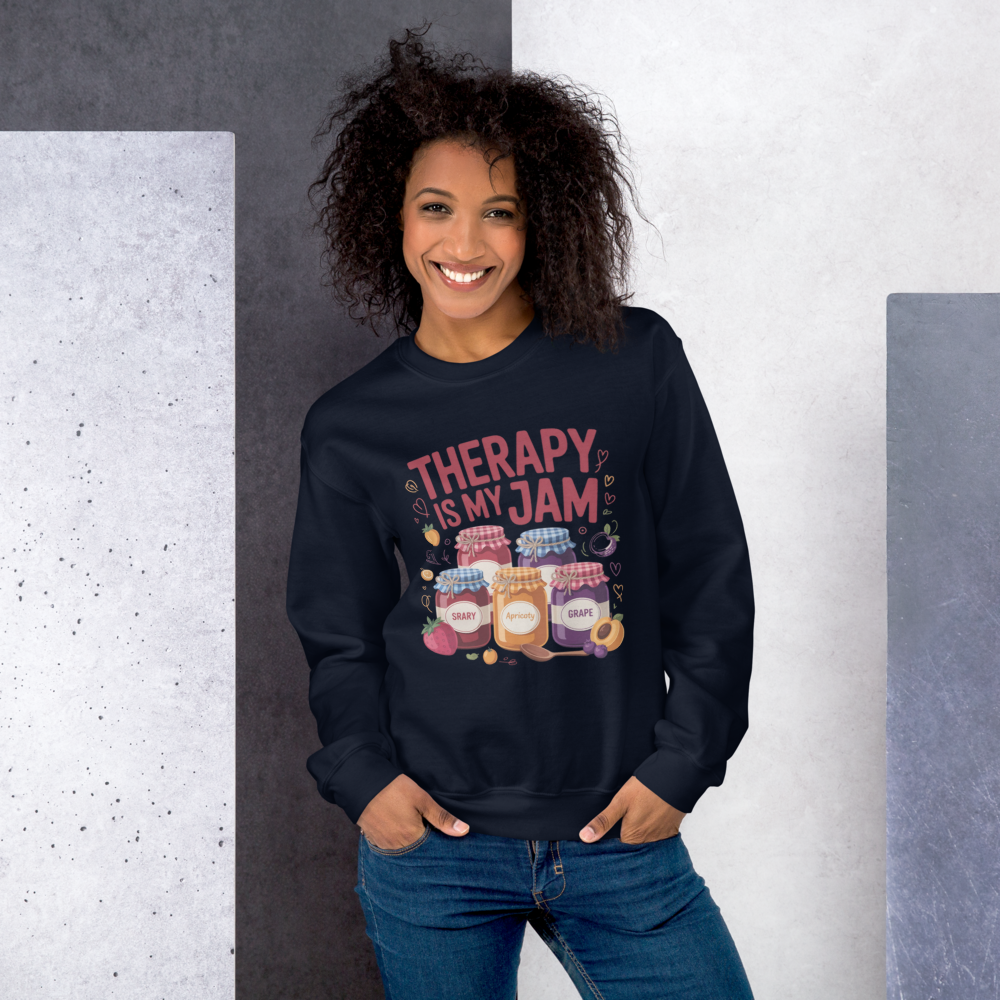 Therapy Is My Jam Sweatshirt