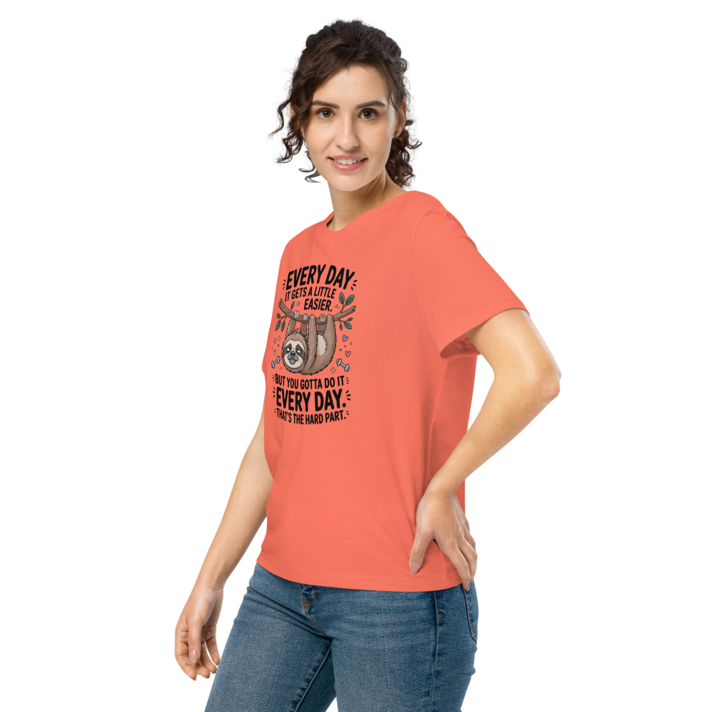 Motivational Sloth Graphic T-Shirt