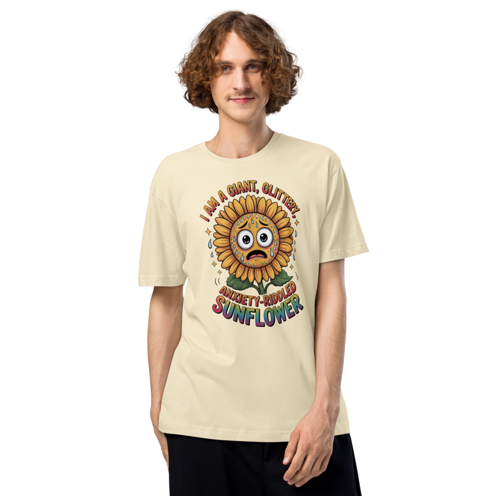 Giant Sunflower Graphic T-Shirt