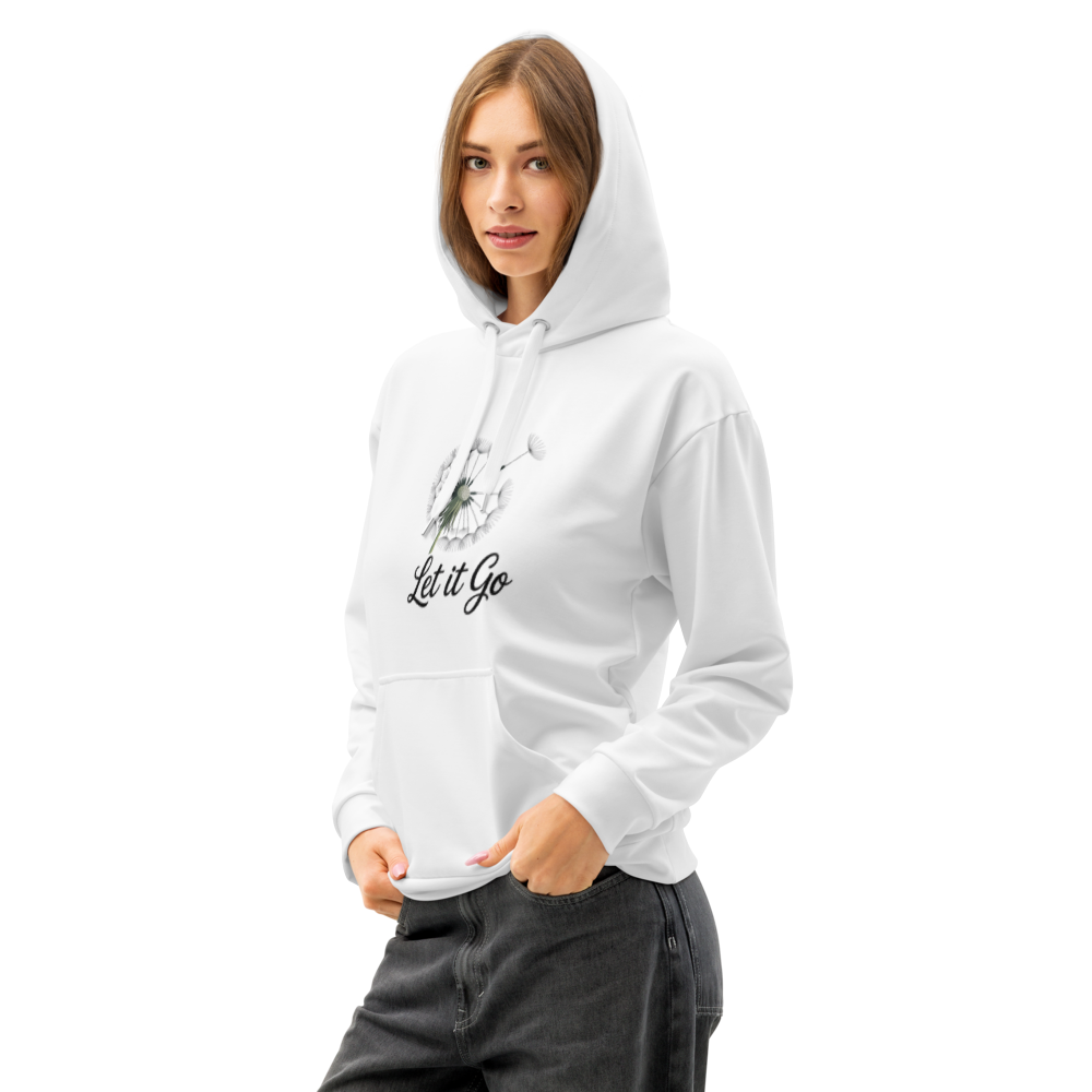 Let it Go White Hoodie