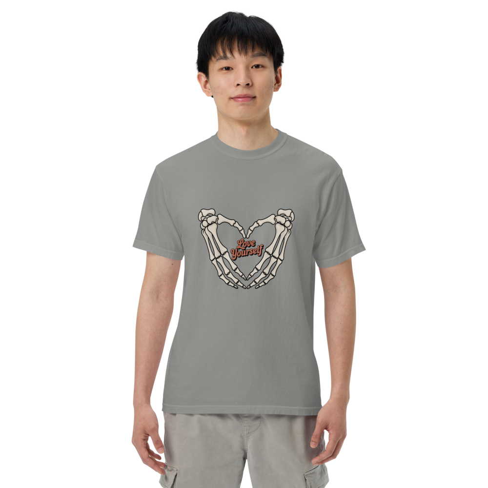 Skeleton Heart Graphic T-Shirt