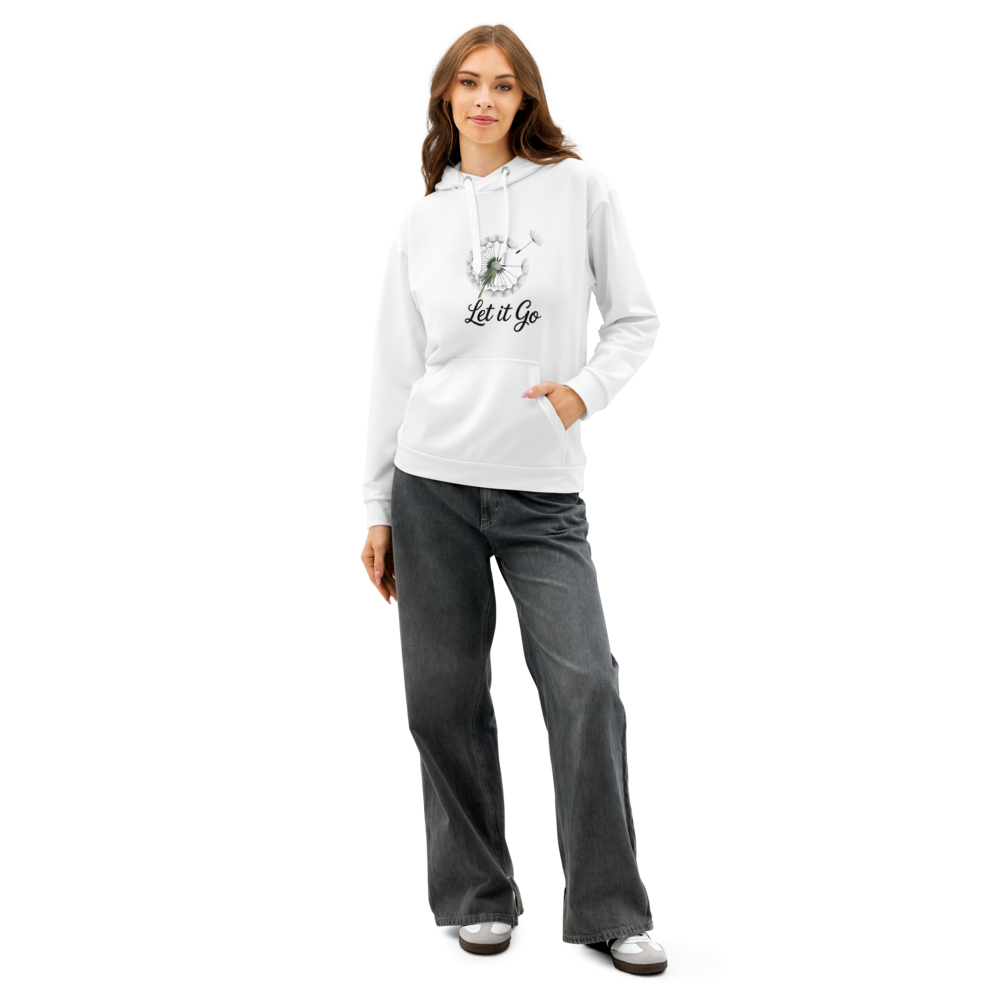Let it Go White Hoodie