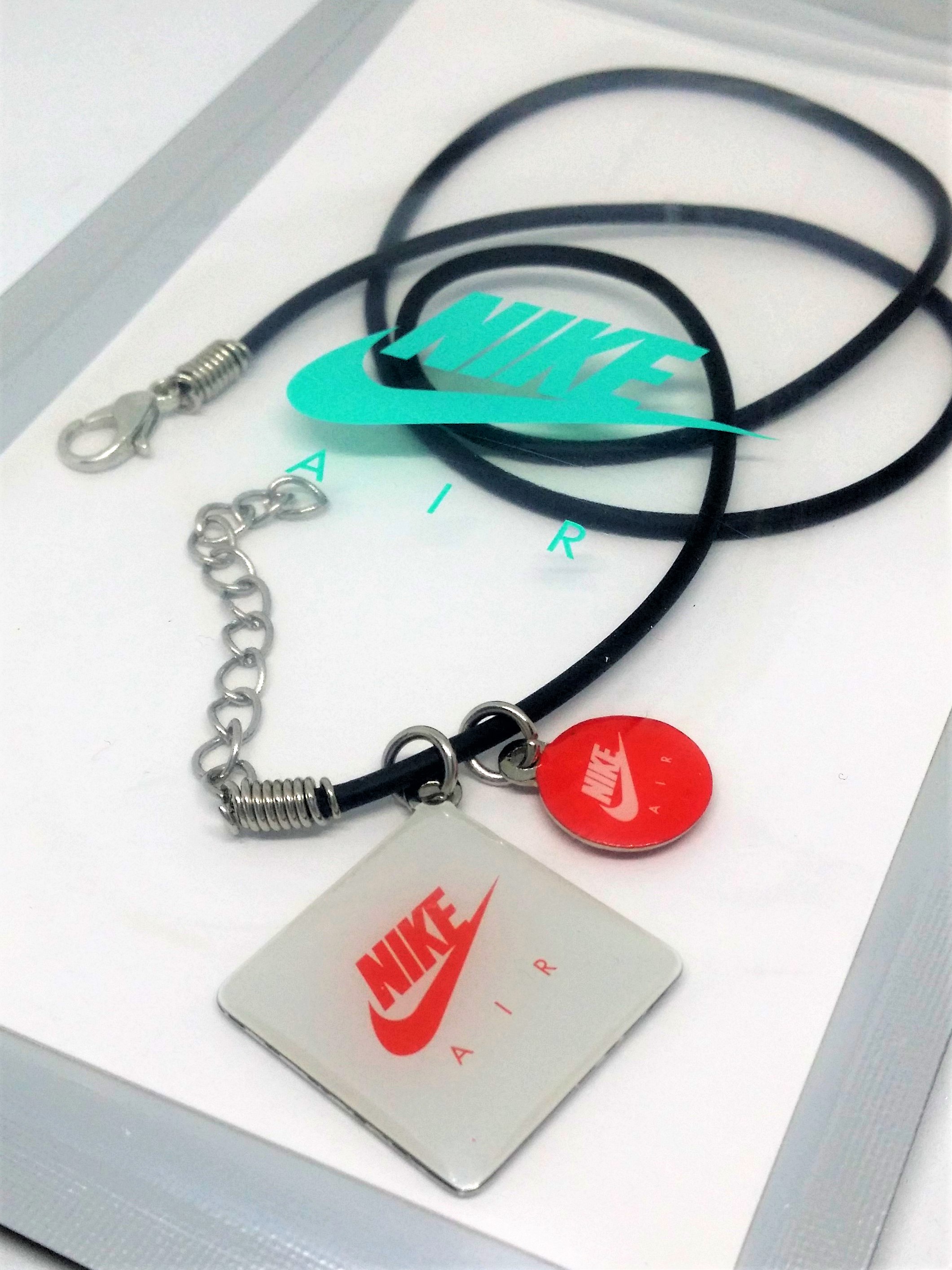 Nike Air Max Day Charms w/ Leather Cord Necklace / Bracelet (#2) - 2018 HK Exclusive