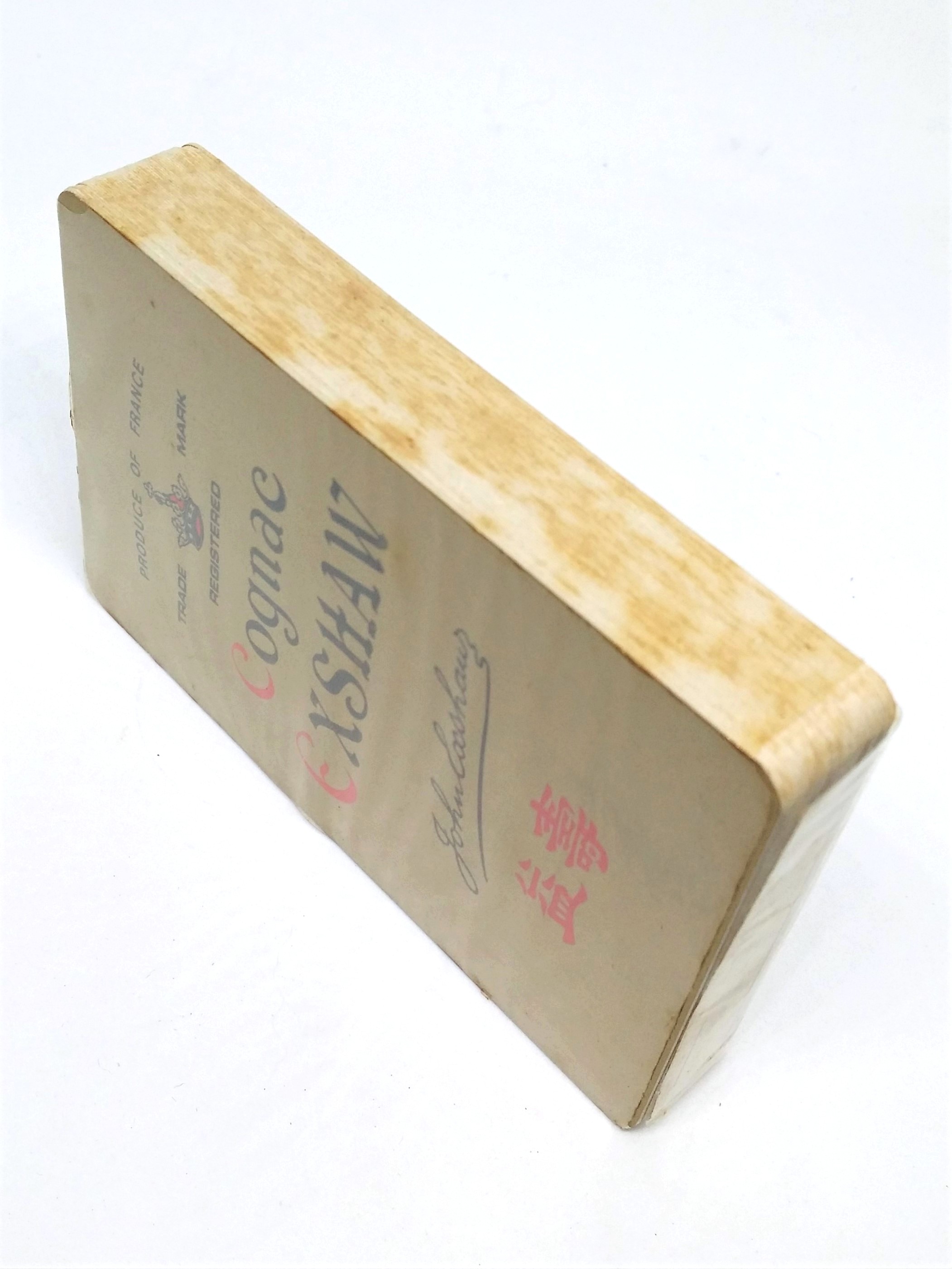 John EXSHAW Cognac Playing Cards (Logo) - 1970s Hong Kong Edition
