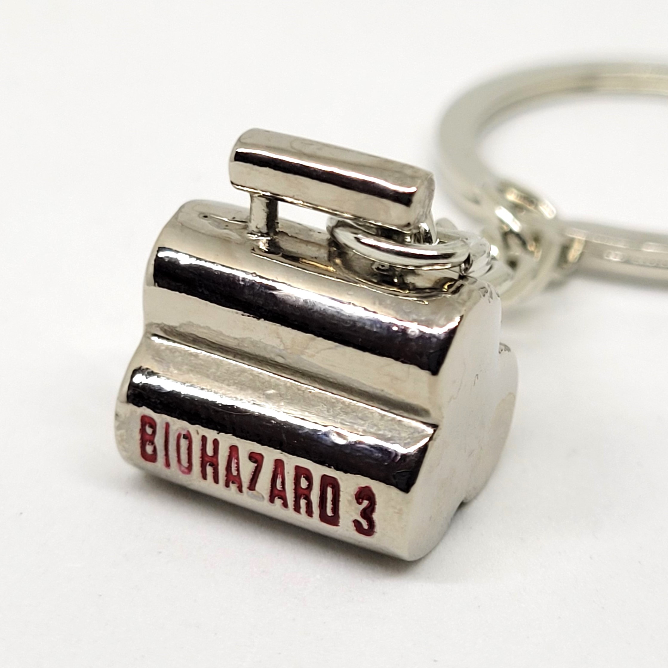 BIOHAZARD 3 Grenade Launcher Ammo Box Keychains (Gold / Silver / Bronze) - 1999 Capcom Resident Evil Hong Kong Comics