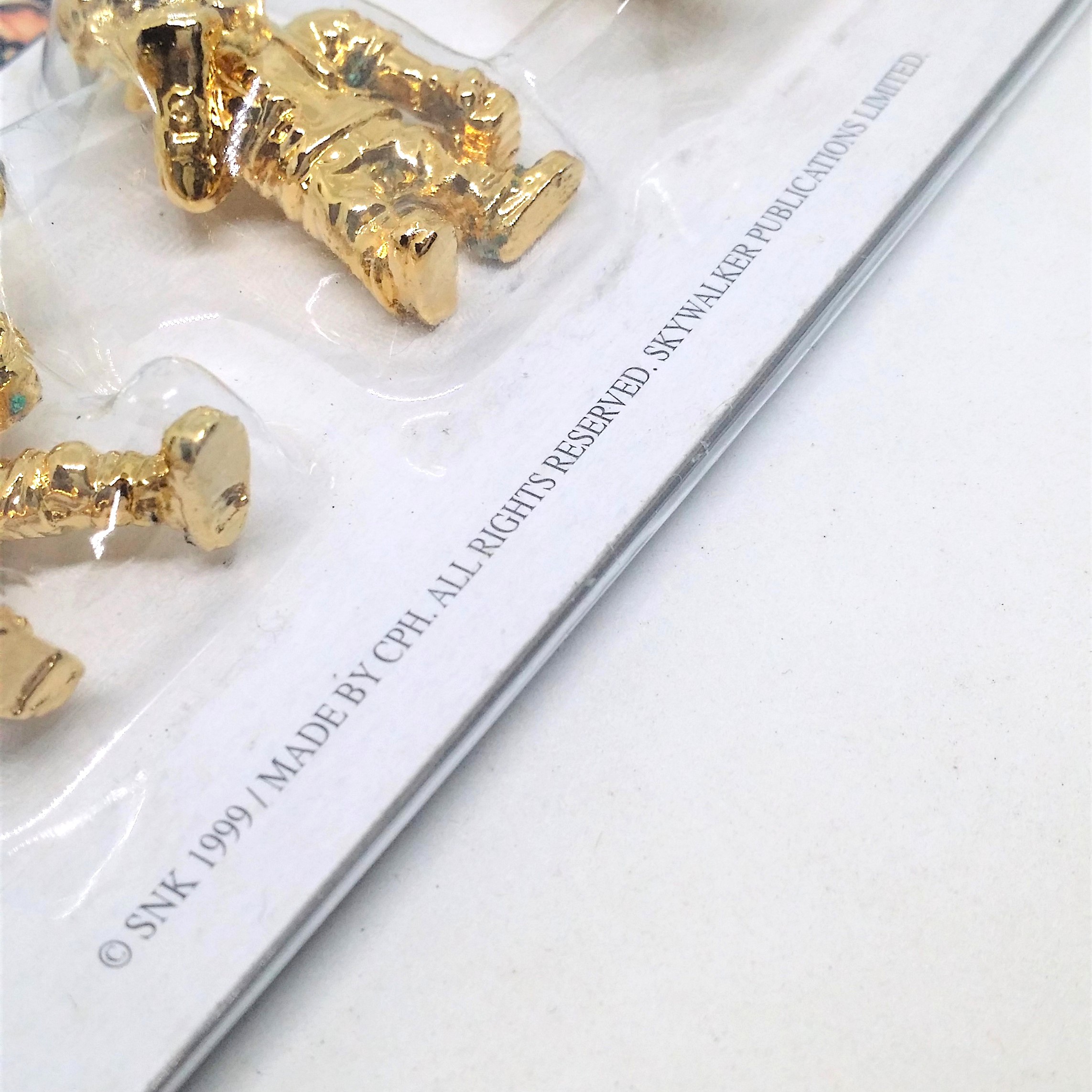 The King Of Fighters '99 Pewter Mini Figure Set 4-Pack - 1999 SNK KOF Hong Kong Comics