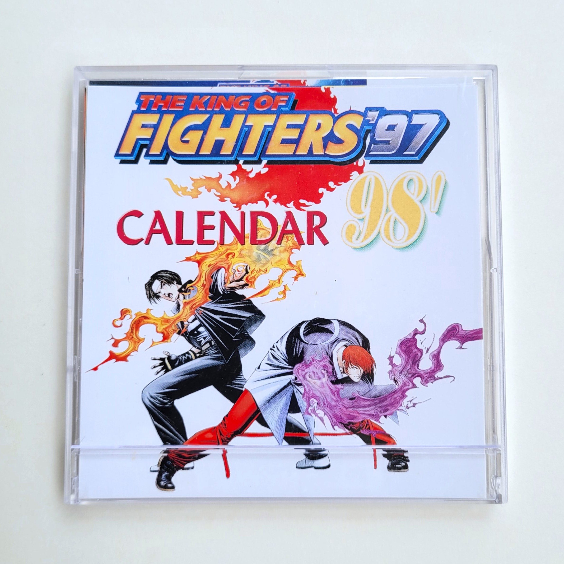 The King Of Fighters 97 Desk Calendar Cards 98' - 1997 SNK KOF