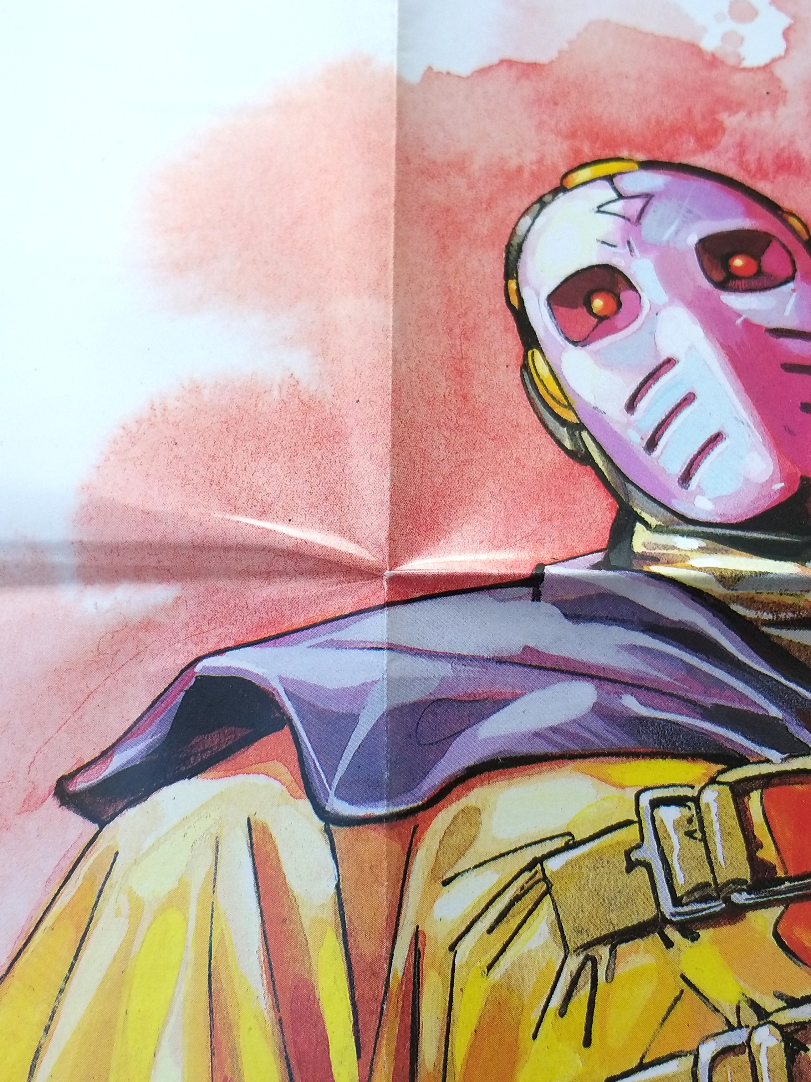 Battle Arena Toshinden 3 Poster (Judgement) - 1990s Hong Kong Comics