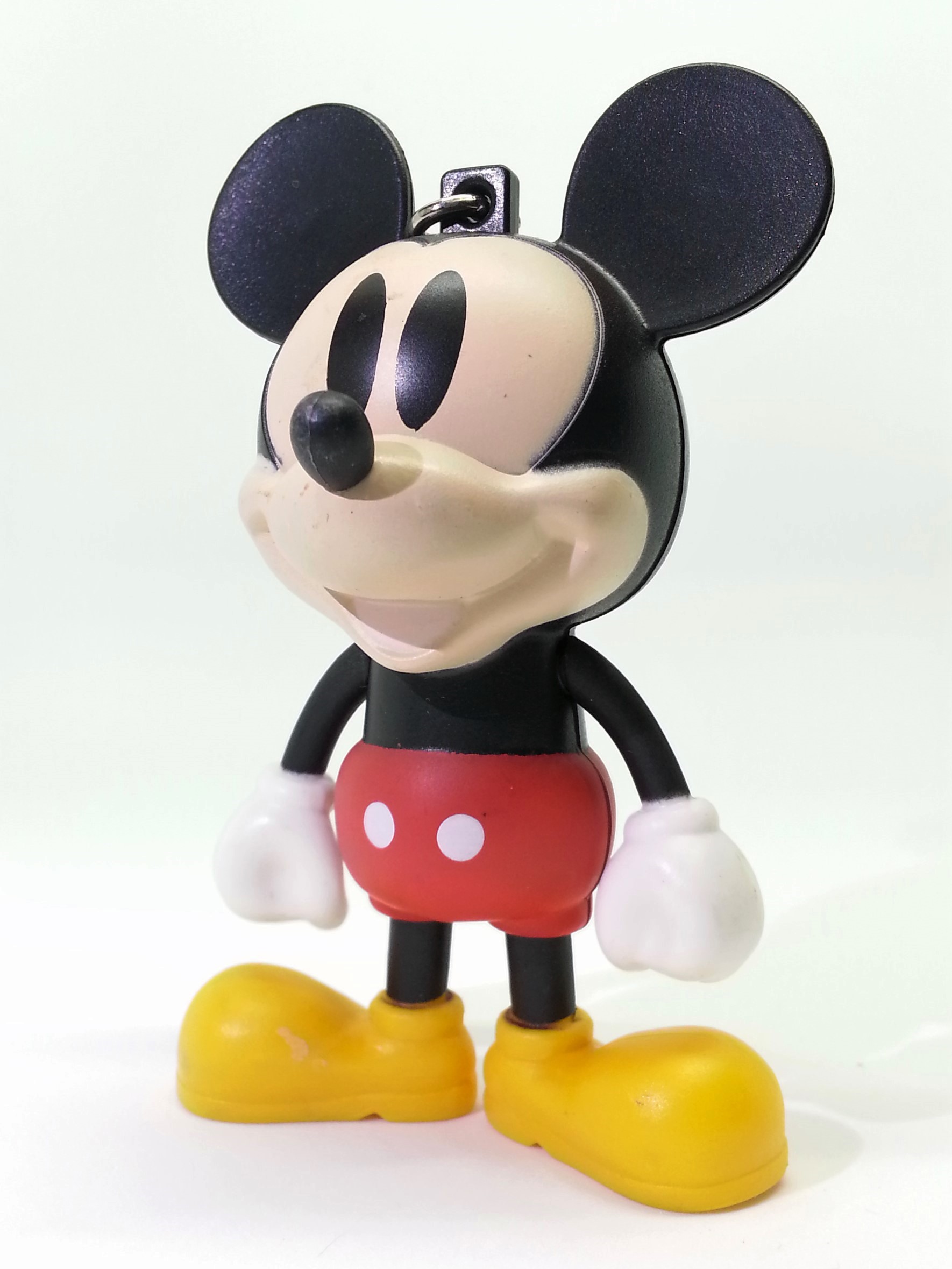 Disney 90th Anniversary Classic Mickey Mouse Figure Bag Charm Keychain