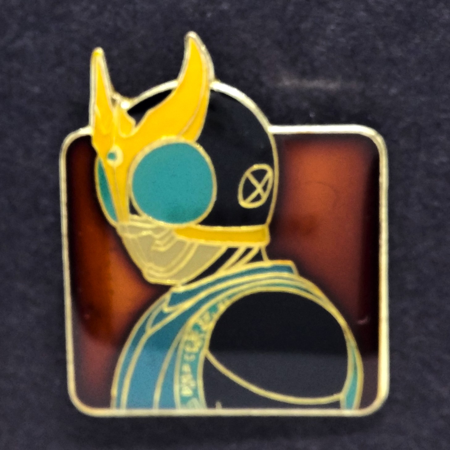 Kamen Rider Kuuga Pin Badge #08 - 1990s TOEI Japanese Anime Masked Rider