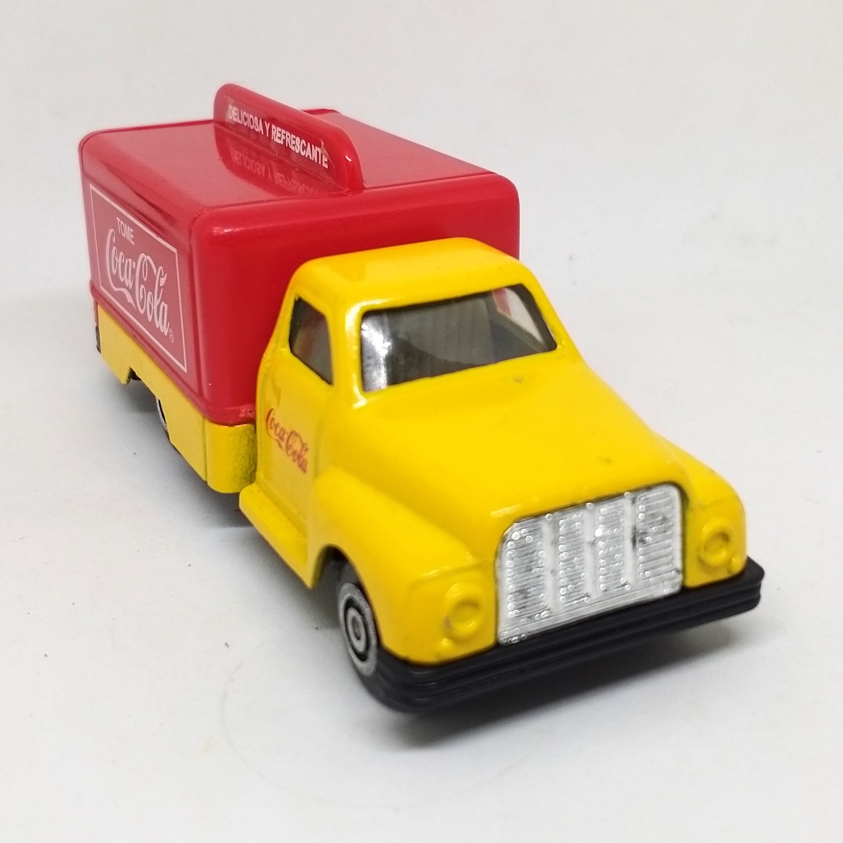 Coca Cola 1950 USA Style Delivery Truck Van Diecast Car - Vintage 80s & 90s Toys