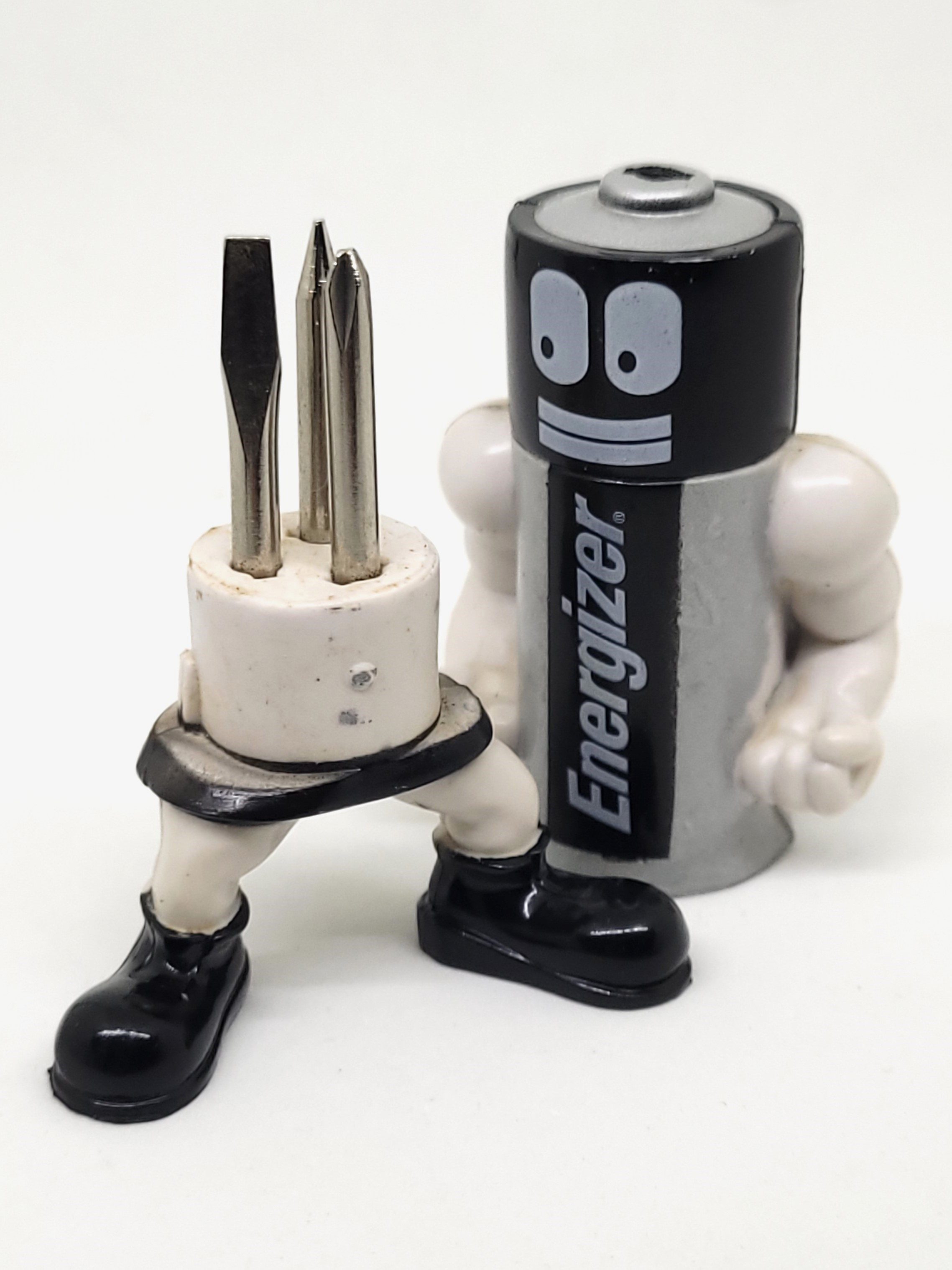Energizer Battery Mascot Multi-Bit Screwdriver - 2010s Mr. Energizer Figure