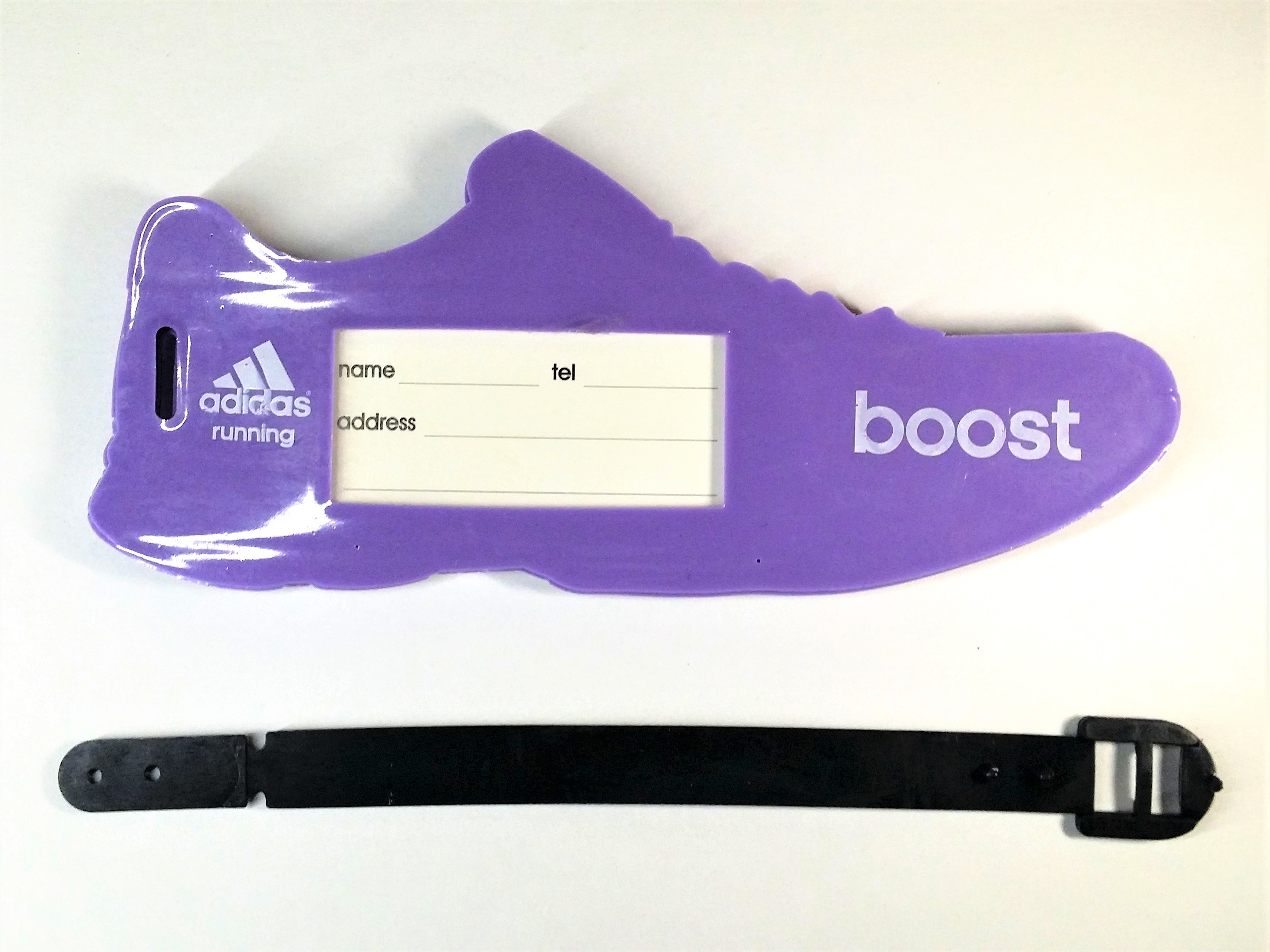 Adidas Adios Boost Sneaker Luggage Name Tag - New unused