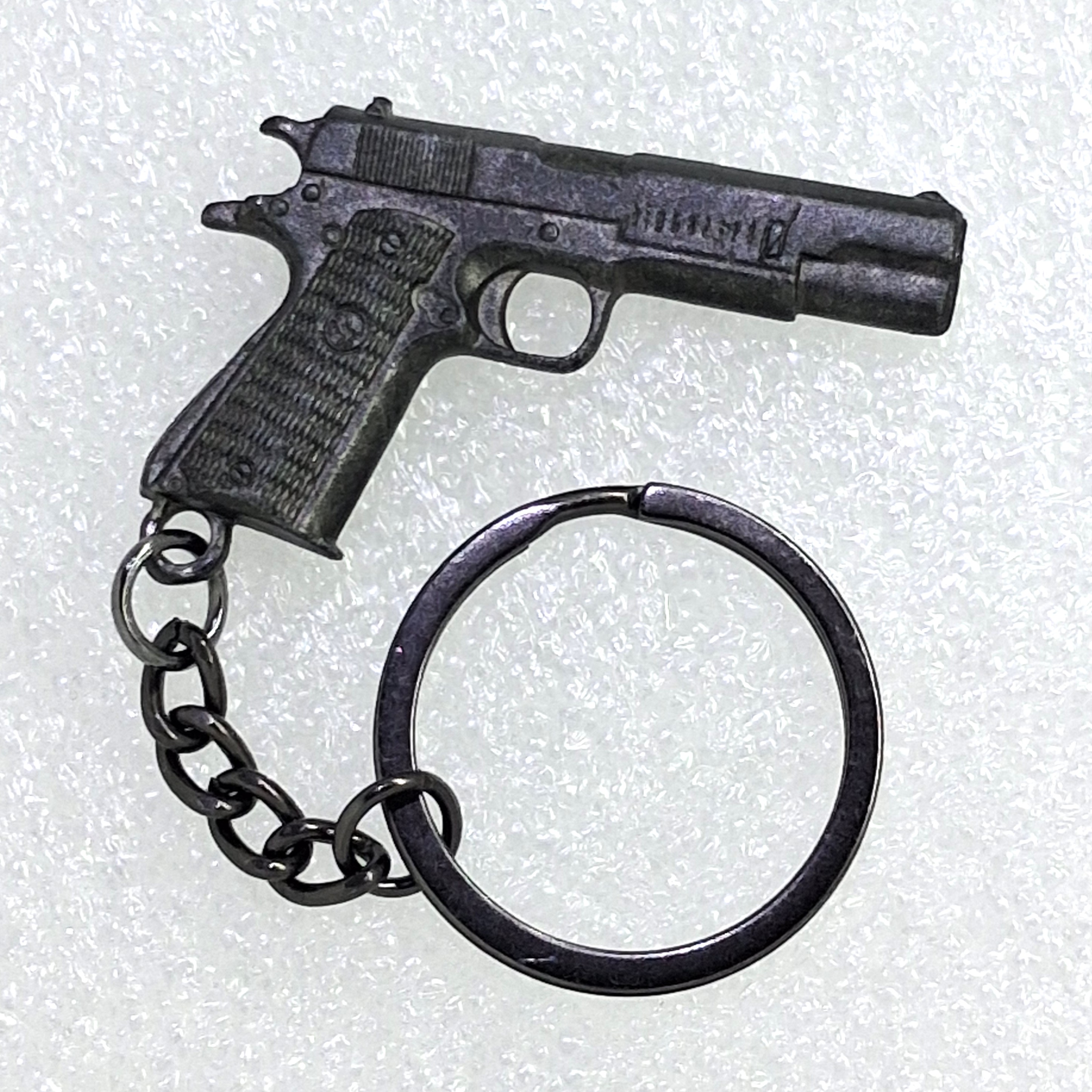 BIOHAZARD Zero 0 Beretta M92F Keychain - 2003 Capcom Resident Evil Hong Kong Comics