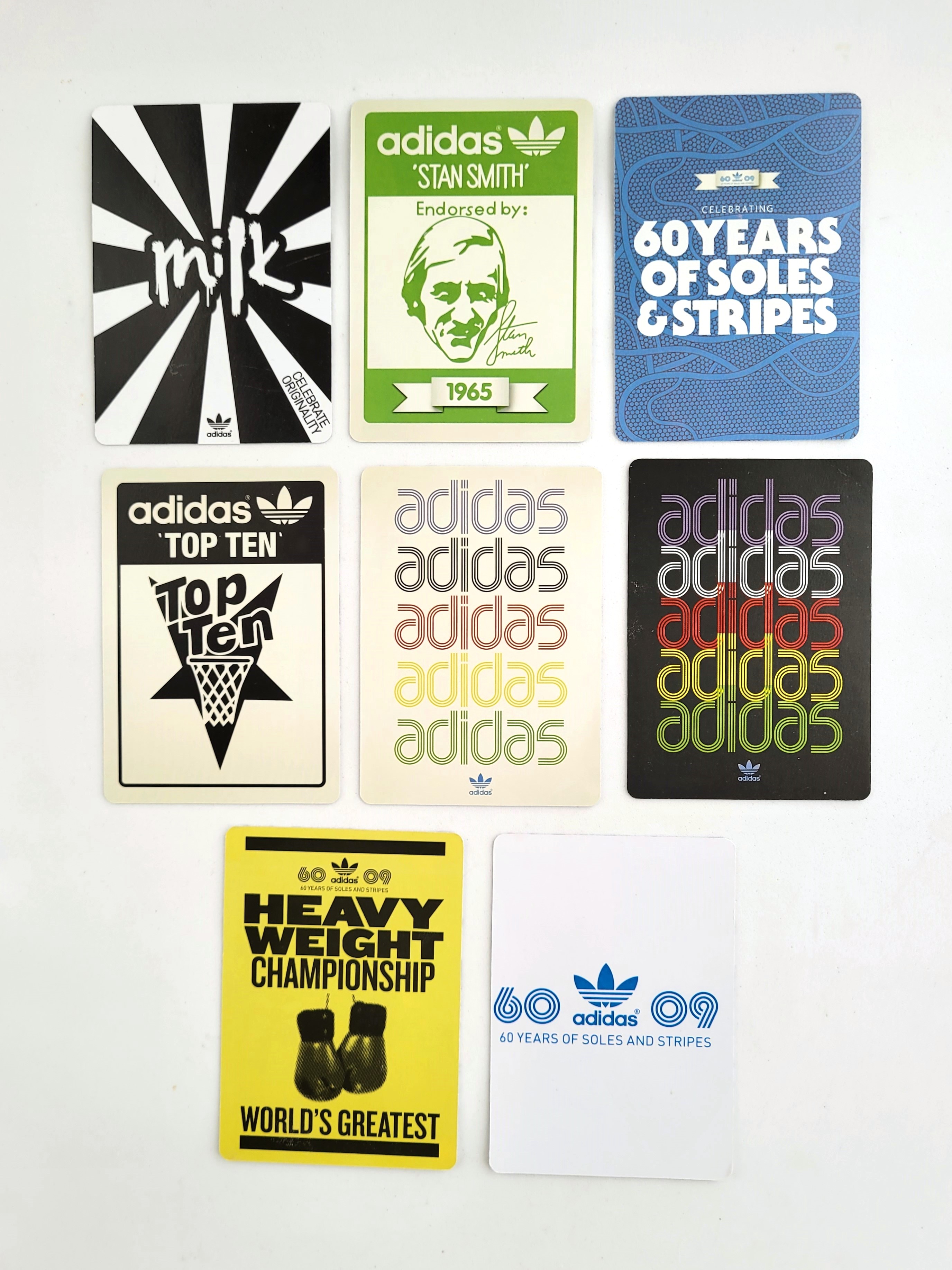 Adidas 60th Anniversary Playing Cards - 2009 Adidas Originals