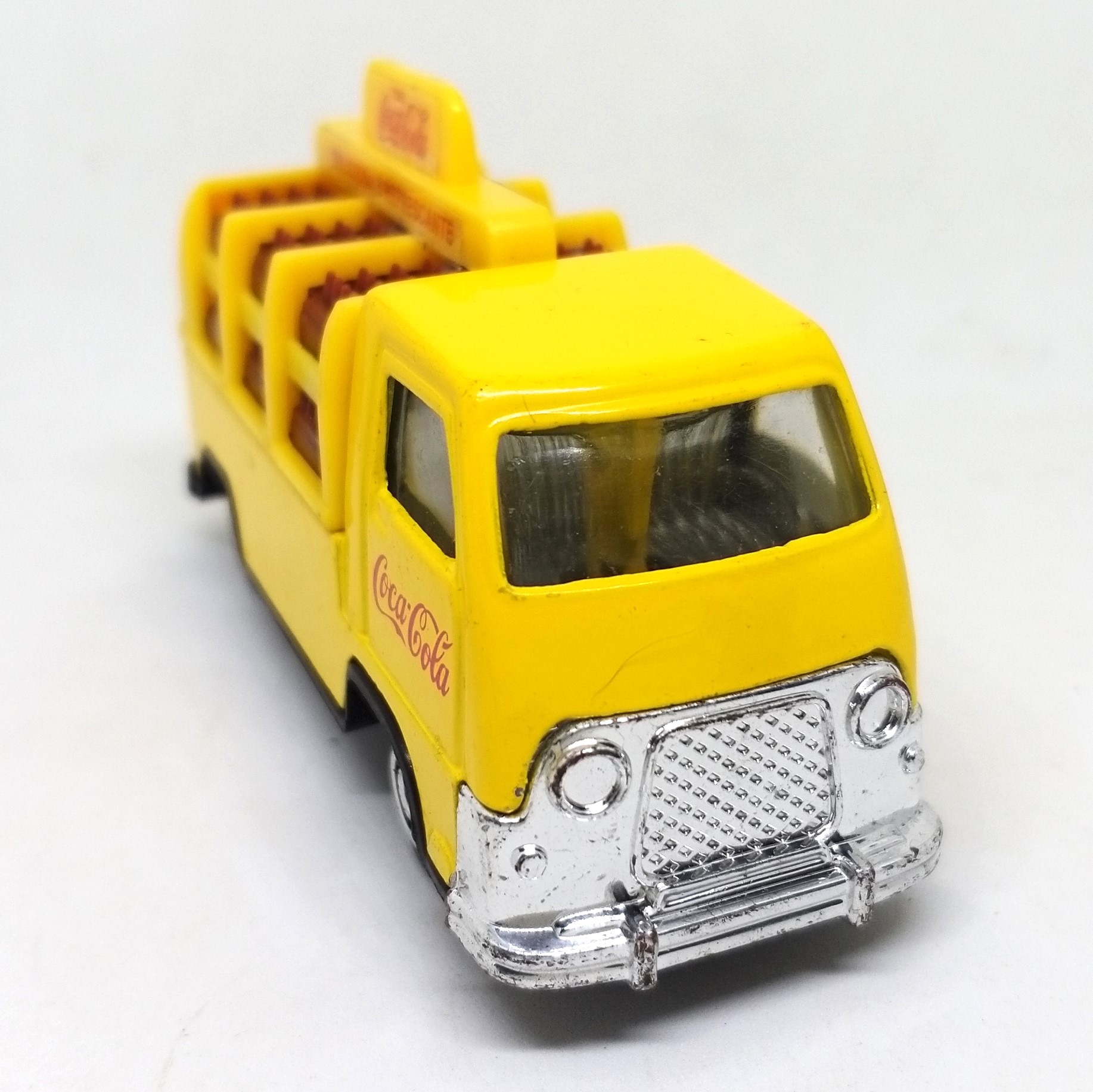 Coca Cola 1950 France Style Delivery Truck Van Diecast Car - Vintage 80s & 90s Toys