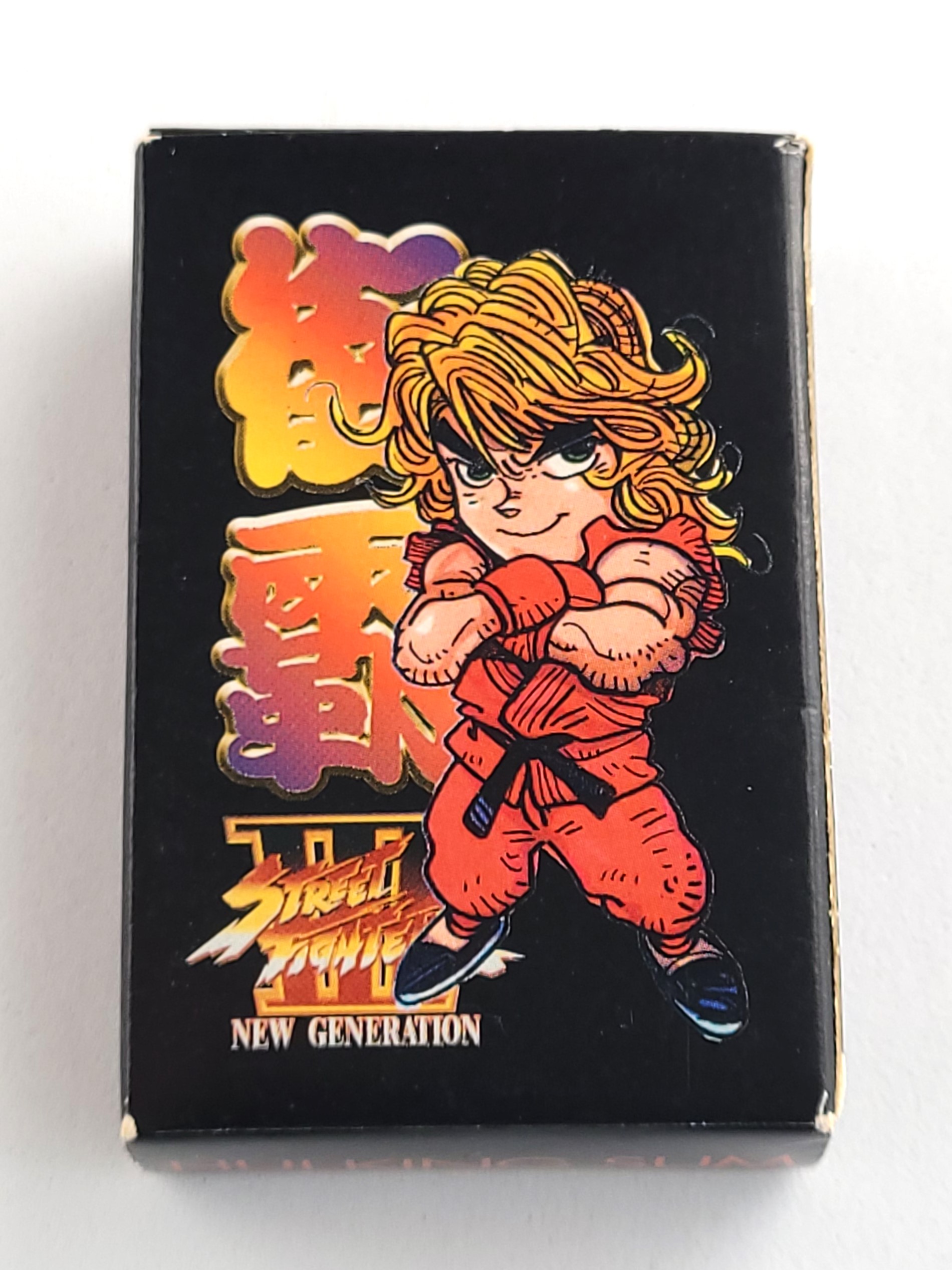 Street Fighter III New Generation Mini Playing Cards (6.4 x 4.2cm) - 1998 Capcom Hong Kong Comics