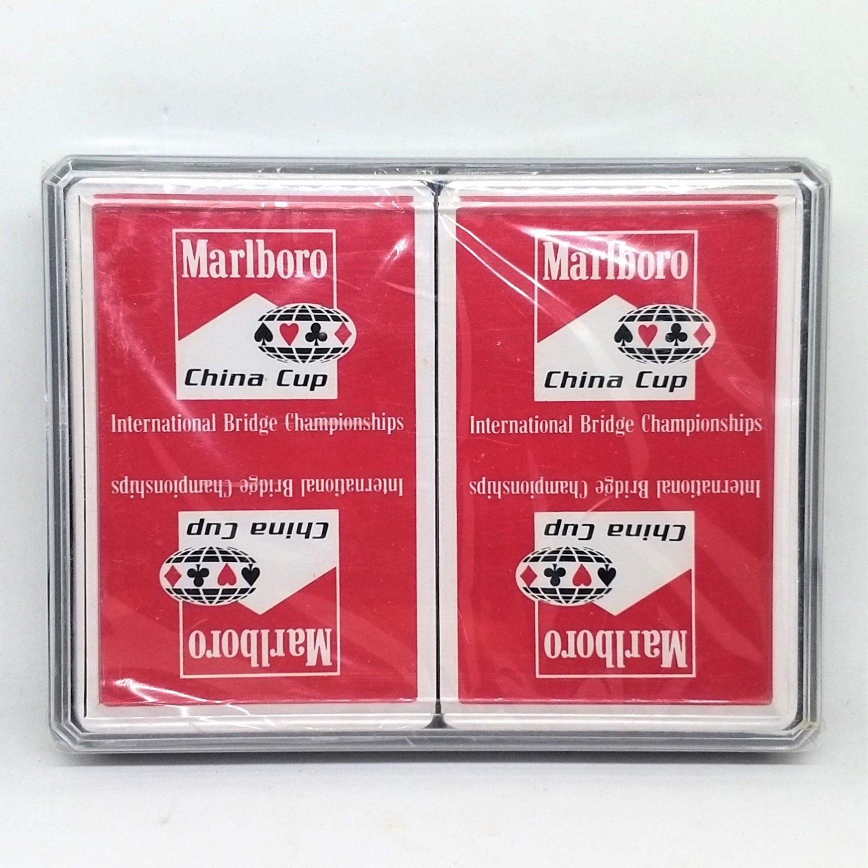 Marlboro Playing Cards 2 Decks - 1997 International Bridge Championships China Cup