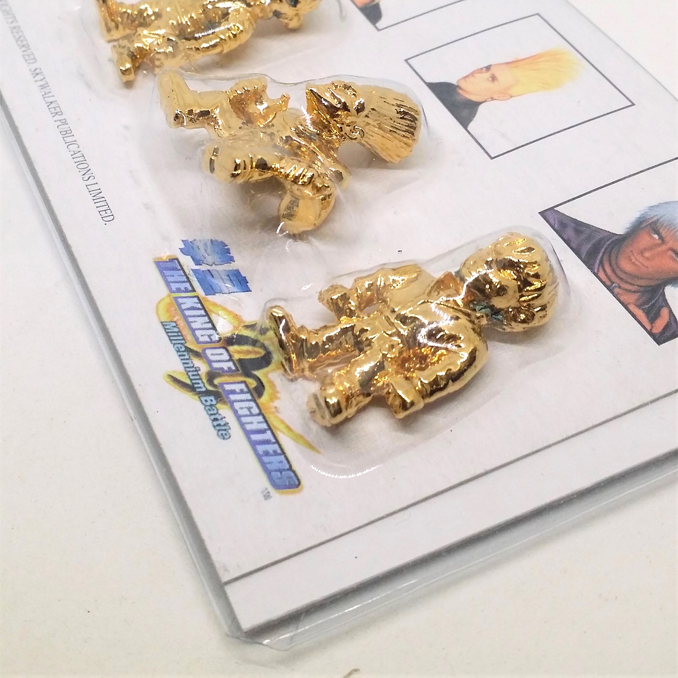 The King Of Fighters '99 Pewter Mini Figure Set 4-Pack - 1999 SNK KOF Hong Kong Comics